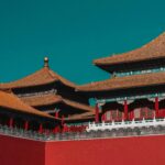 Stunning capture of the Forbidden City in Beijing, showcasing traditional Chinese architecture.